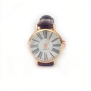 NEW Fashion Leather Strap Quartz Watch